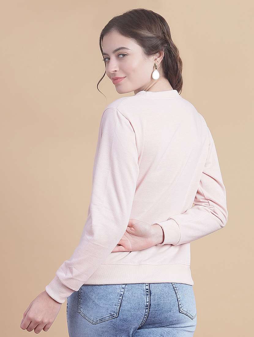 women printed long sleeve sweatshirt - 22184649 -  Standard Image - 3