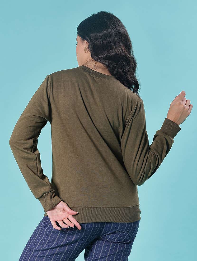 women printed long sleeve sweatshirt - 22184653 -  Standard Image - 3