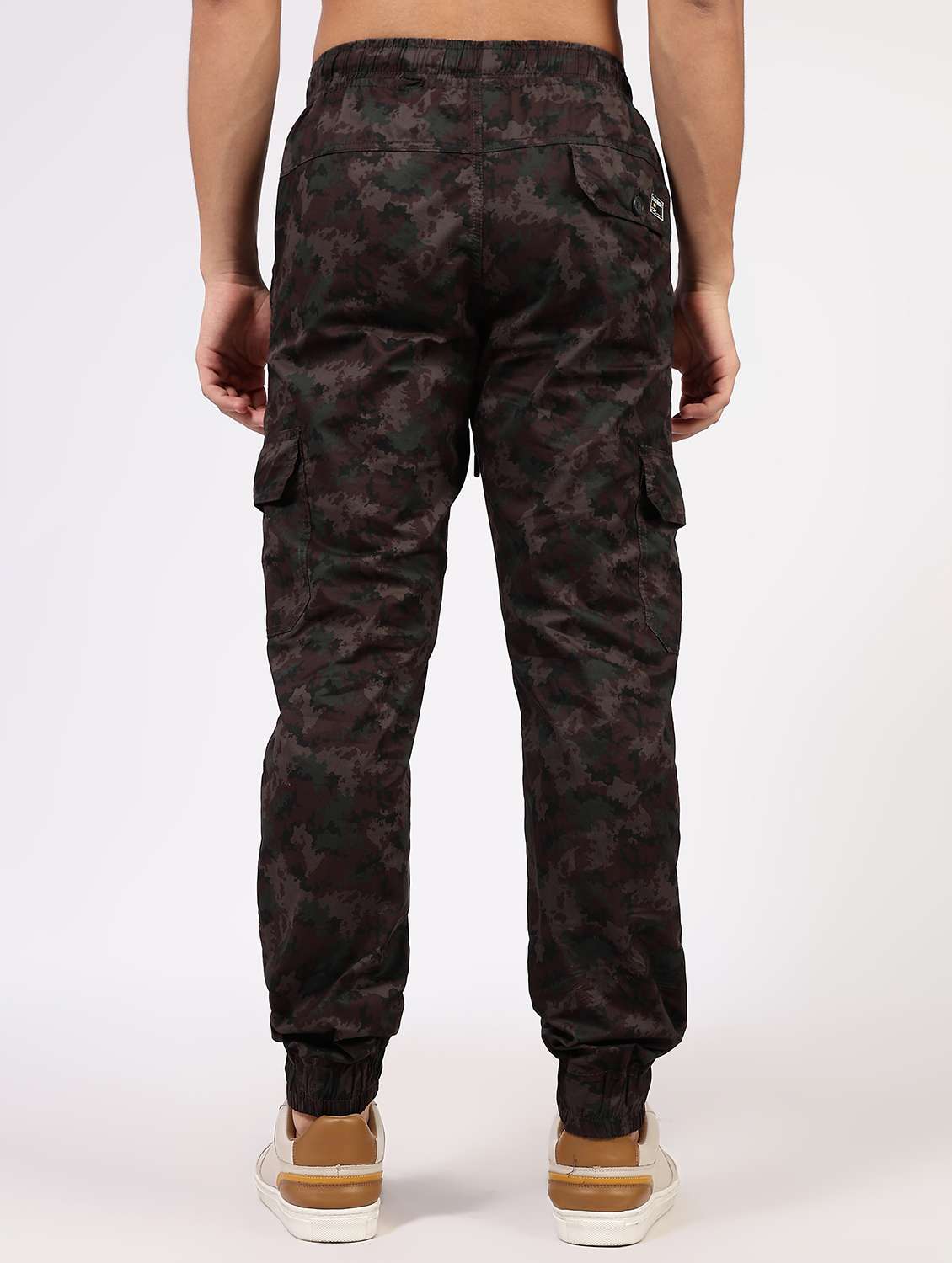 men camouflage mid rise regular fit jogger - 22184665 -  Standard Image - 3