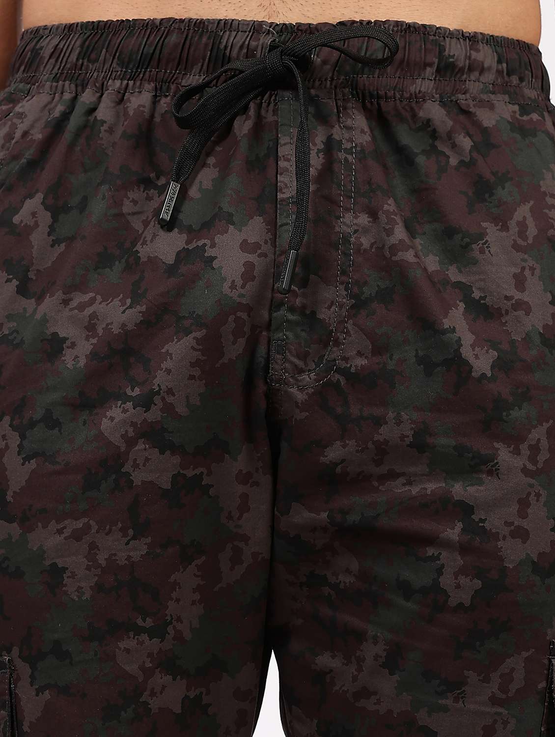 men camouflage mid rise regular fit jogger - 22184665 -  Standard Image - 5