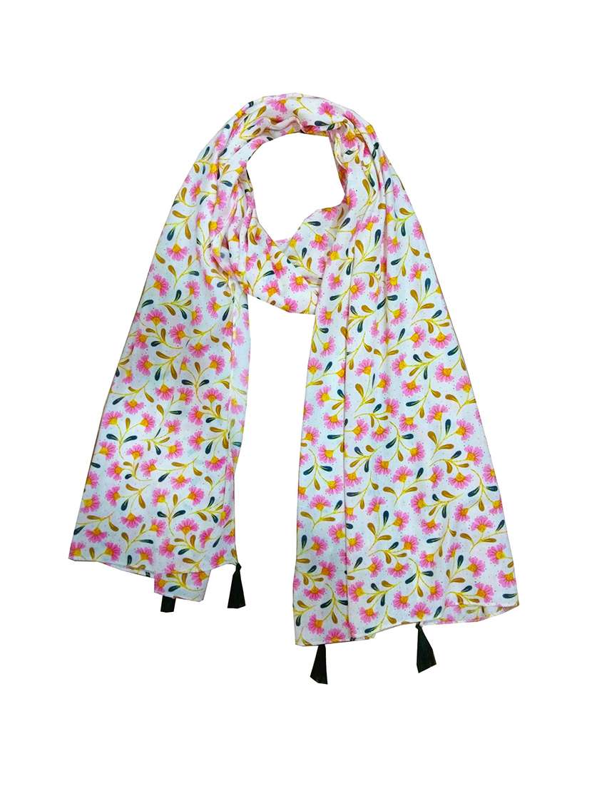 women printed stole