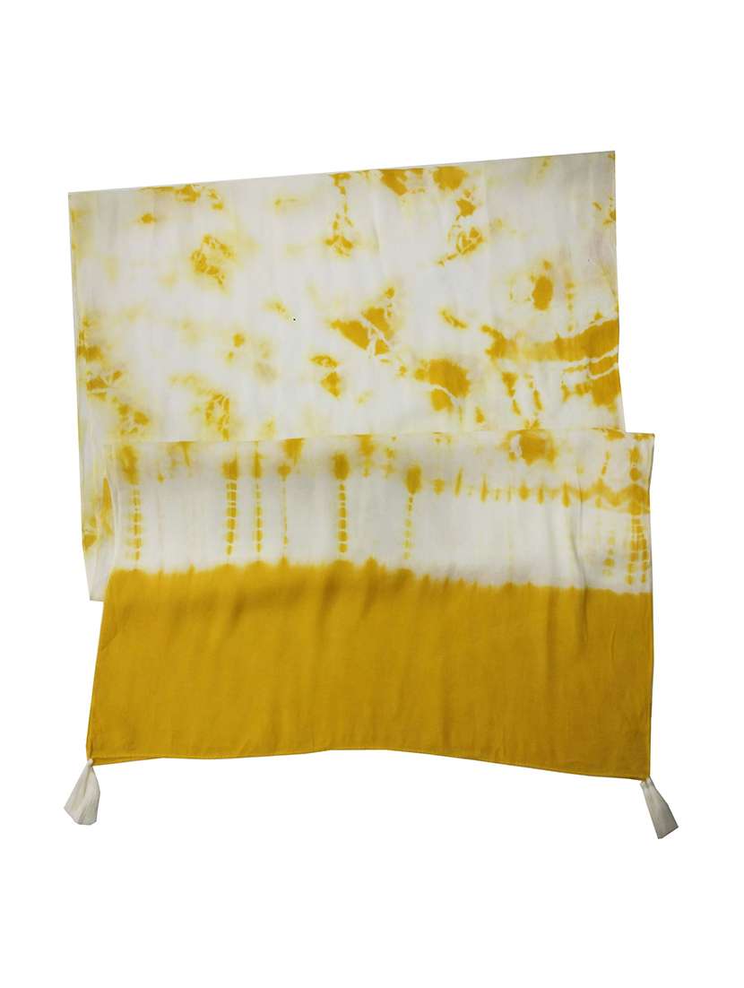 women tie & dye stole - 22184796 -  Standard Image - 3