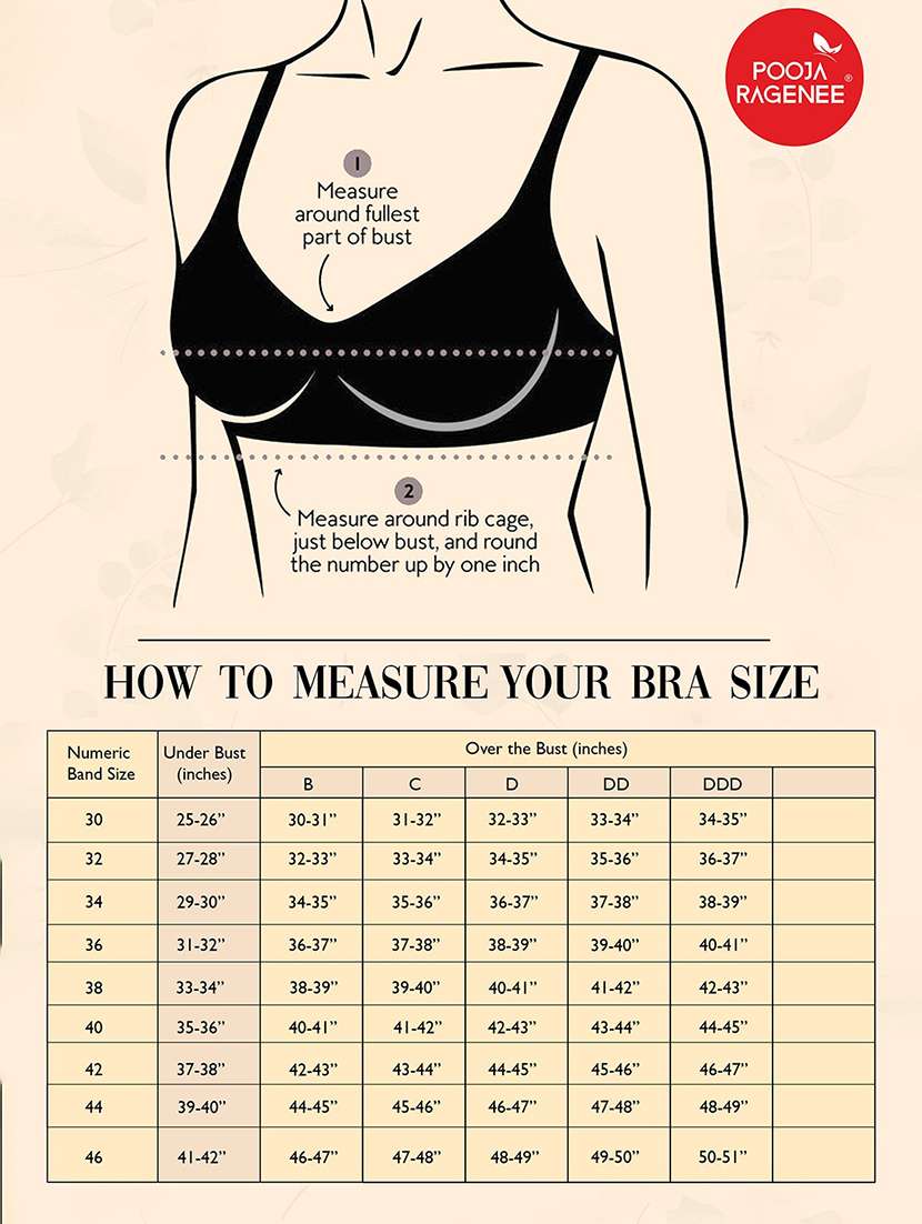 women printed lightly padded t-shirt bra - 22184805 -  Standard Image - 5