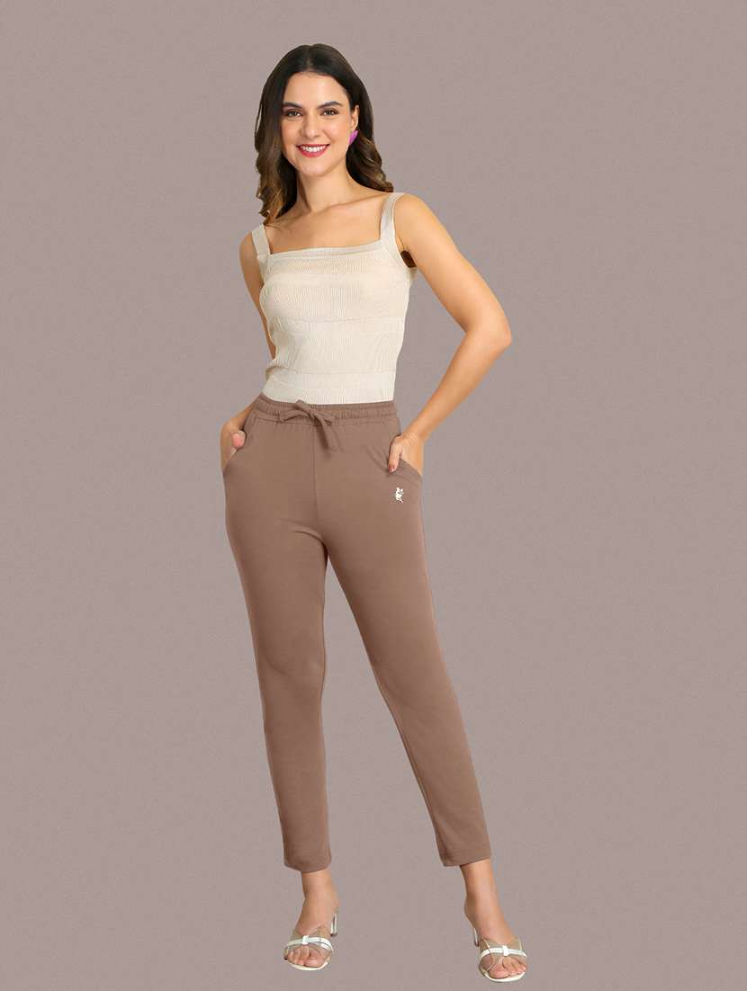 women solid mid rise lounge wear pajama - 22184815 -  Standard Image - 3