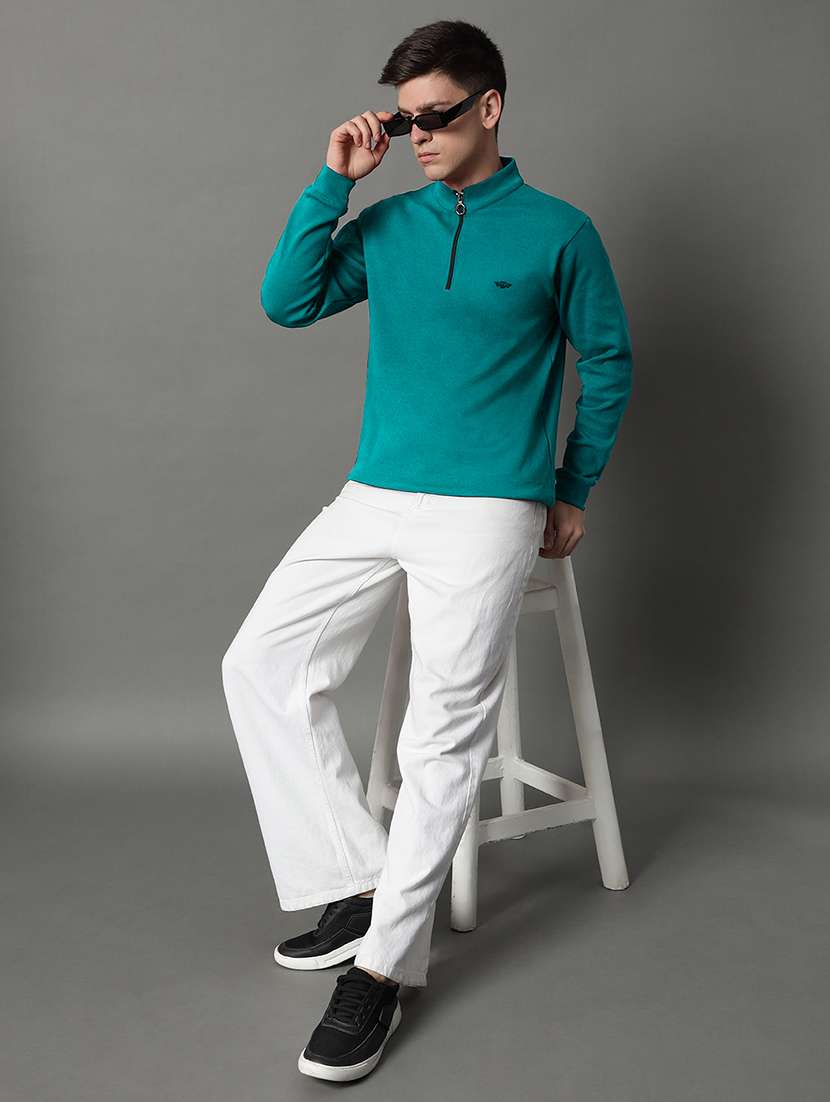 men solid long sleeve regular fit sweatshirt - 22184921 -  Standard Image - 3