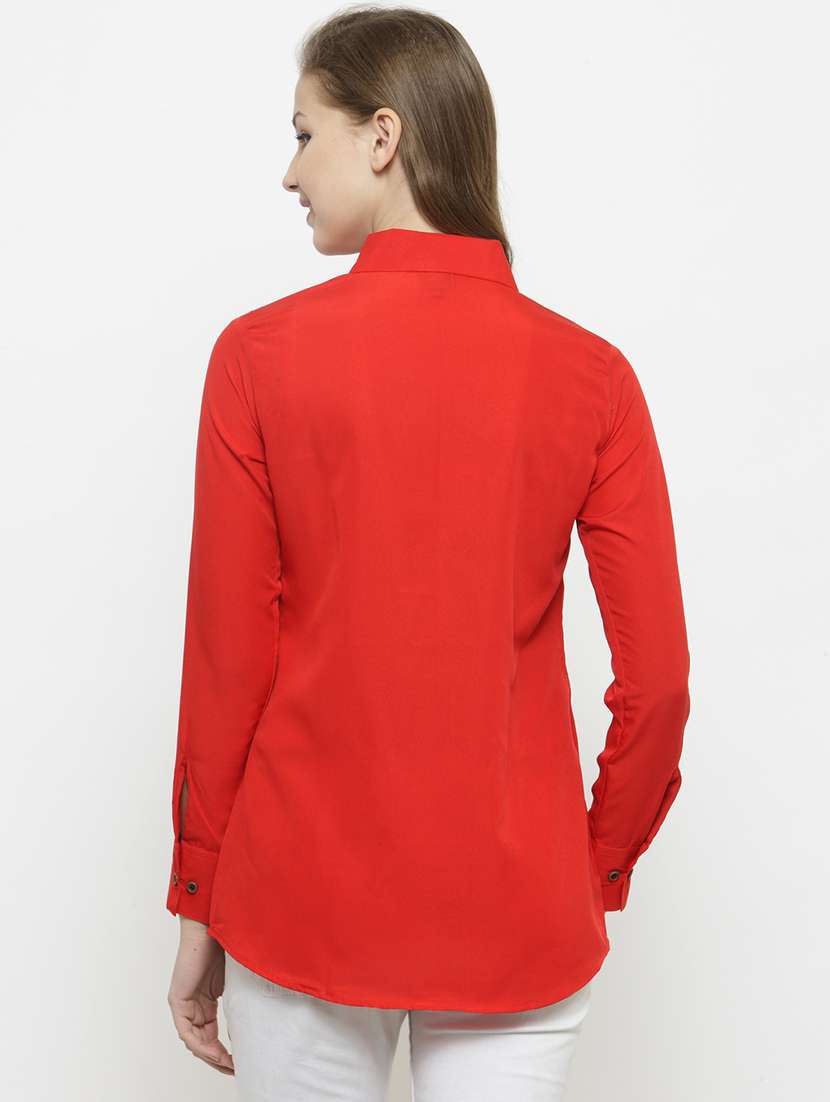 women collared long sleeve regular fit shirt - 22184968 -  Standard Image - 3