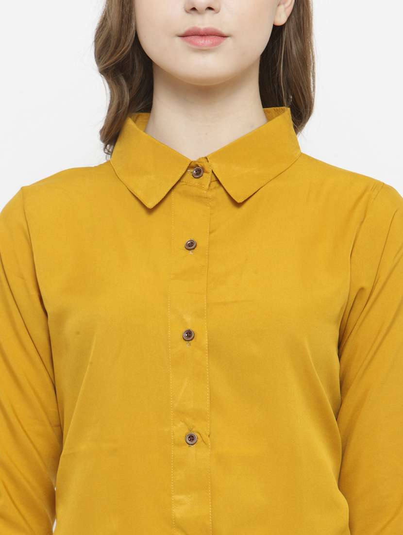 women collared long sleeve regular fit shirt - 22184969 -  Standard Image - 5