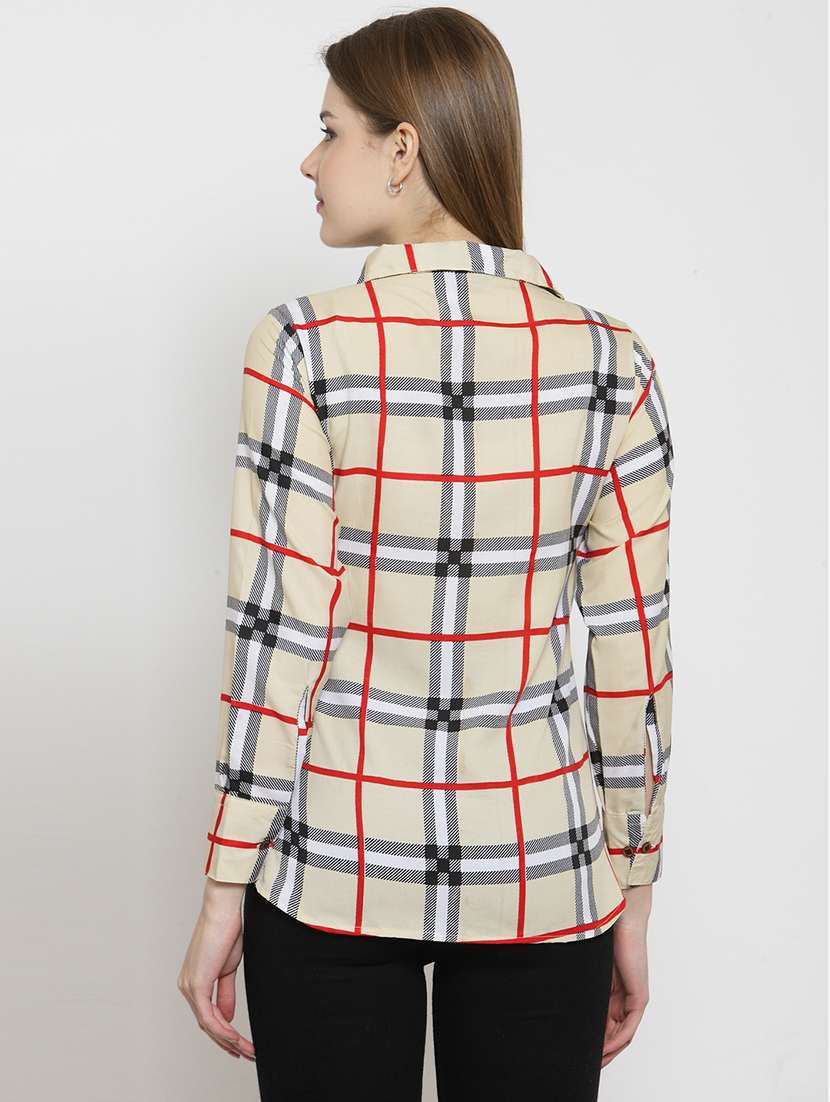 women collared long sleeve regular fit shirt - 22184972 -  Standard Image - 3