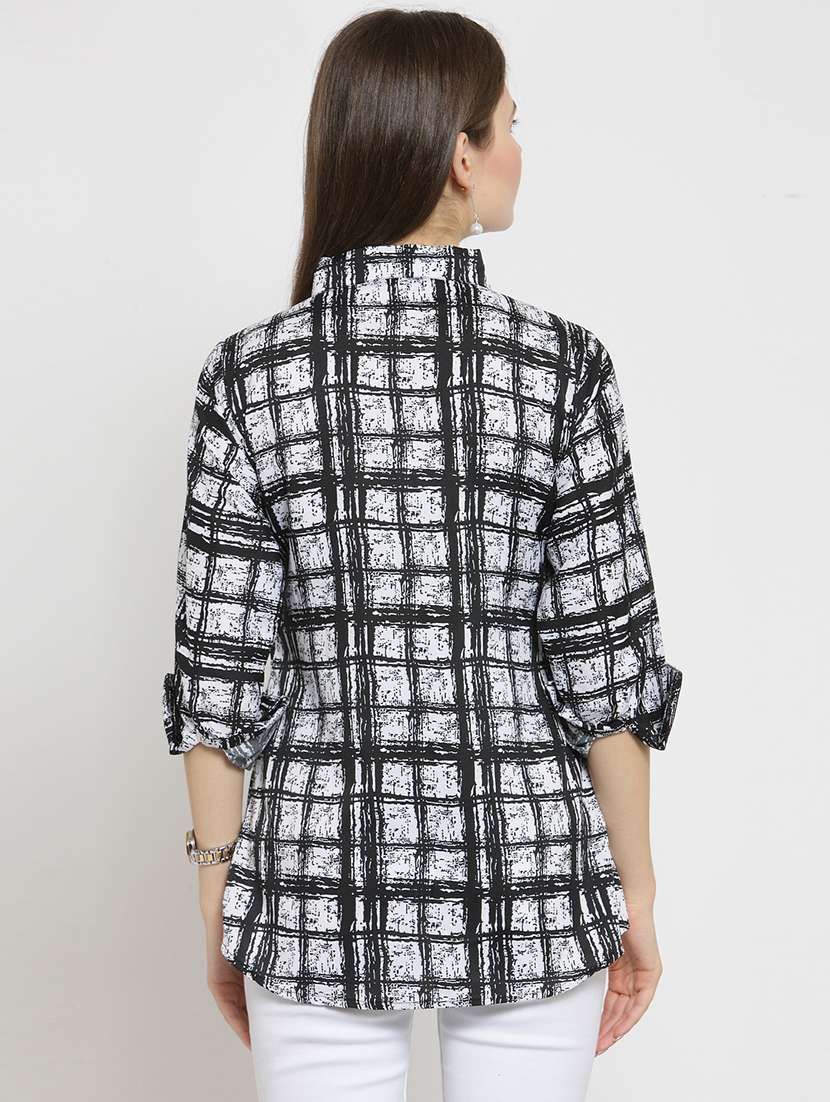 women collared long sleeve regular fit shirt - 22184974 -  Standard Image - 3