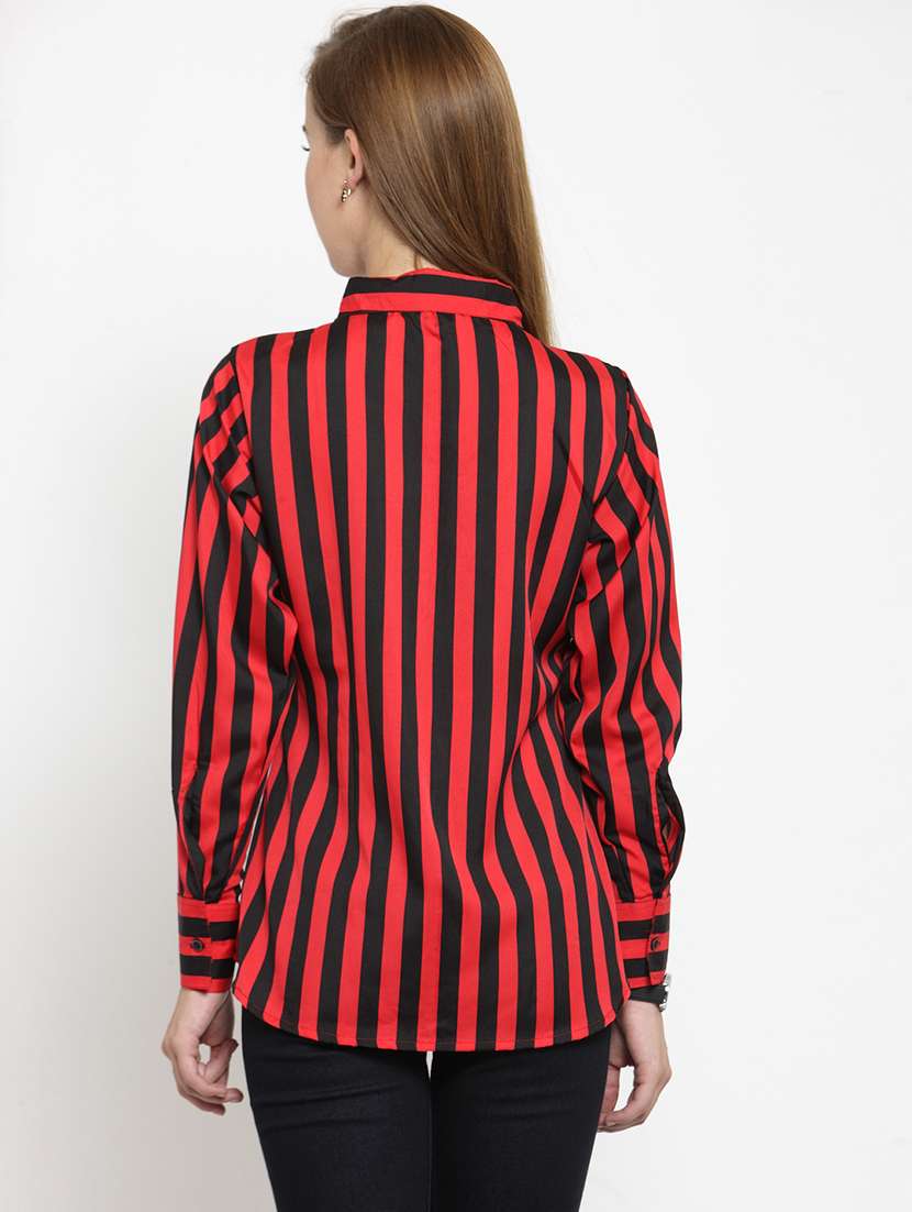 women collared long sleeve regular fit shirt - 22184976 -  Standard Image - 3