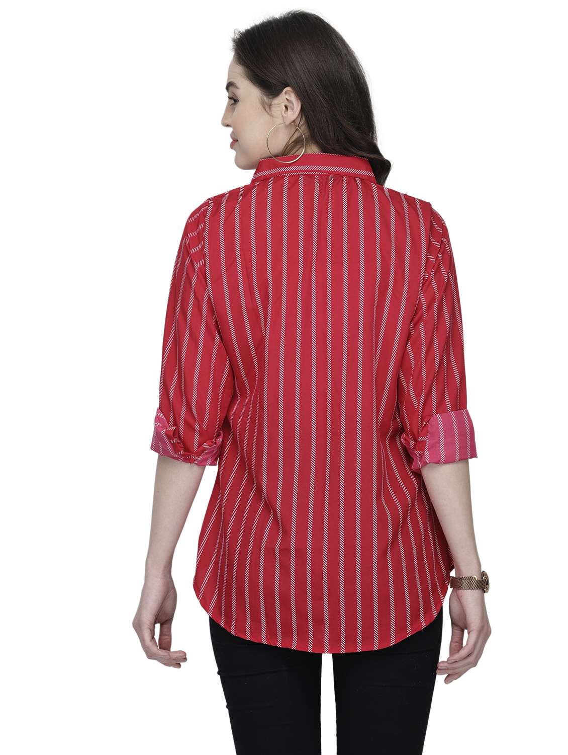 women collared long sleeve regular fit shirt - 22184983 -  Standard Image - 3
