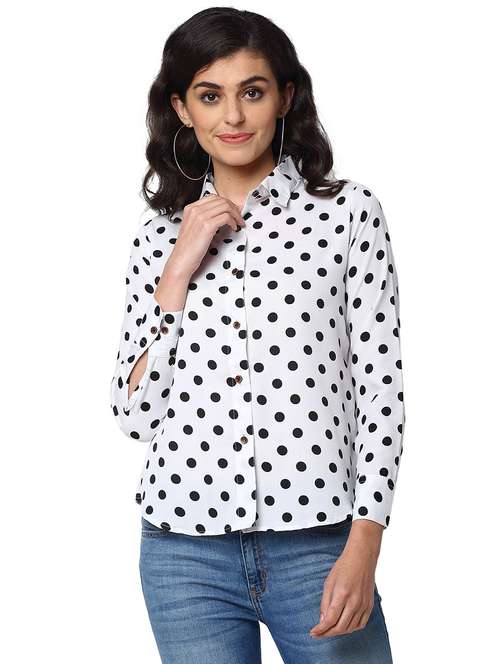 women collared long sleeve regular fit shirt - 22184984 -  Standard Image - 0