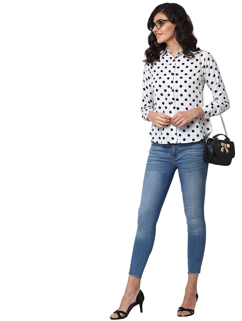 women collared long sleeve regular fit shirt - 22184984 -  Standard Image - 3