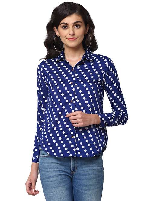 women collared long sleeve regular fit shirt - 22184985 -  Standard Image - 0