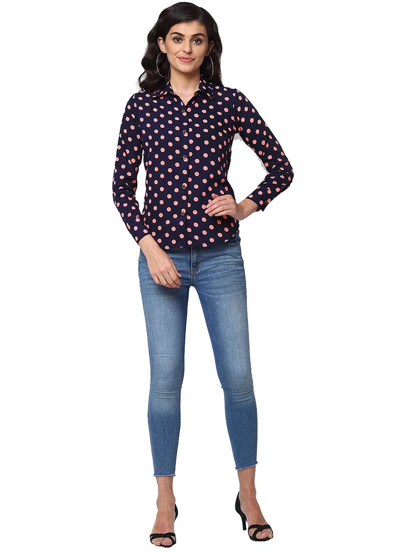 women collared long sleeve regular fit shirt - 22184986 -  Standard Image - 3