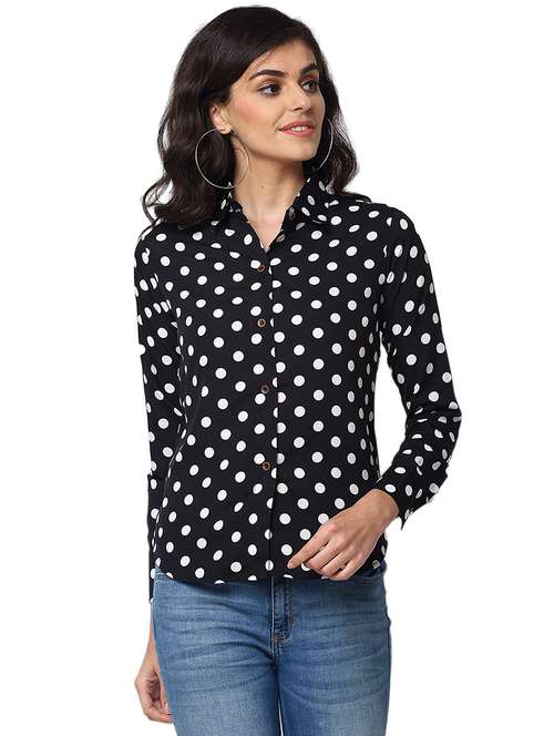 women collared long sleeve regular fit shirt - 22184987 -  Standard Image - 0