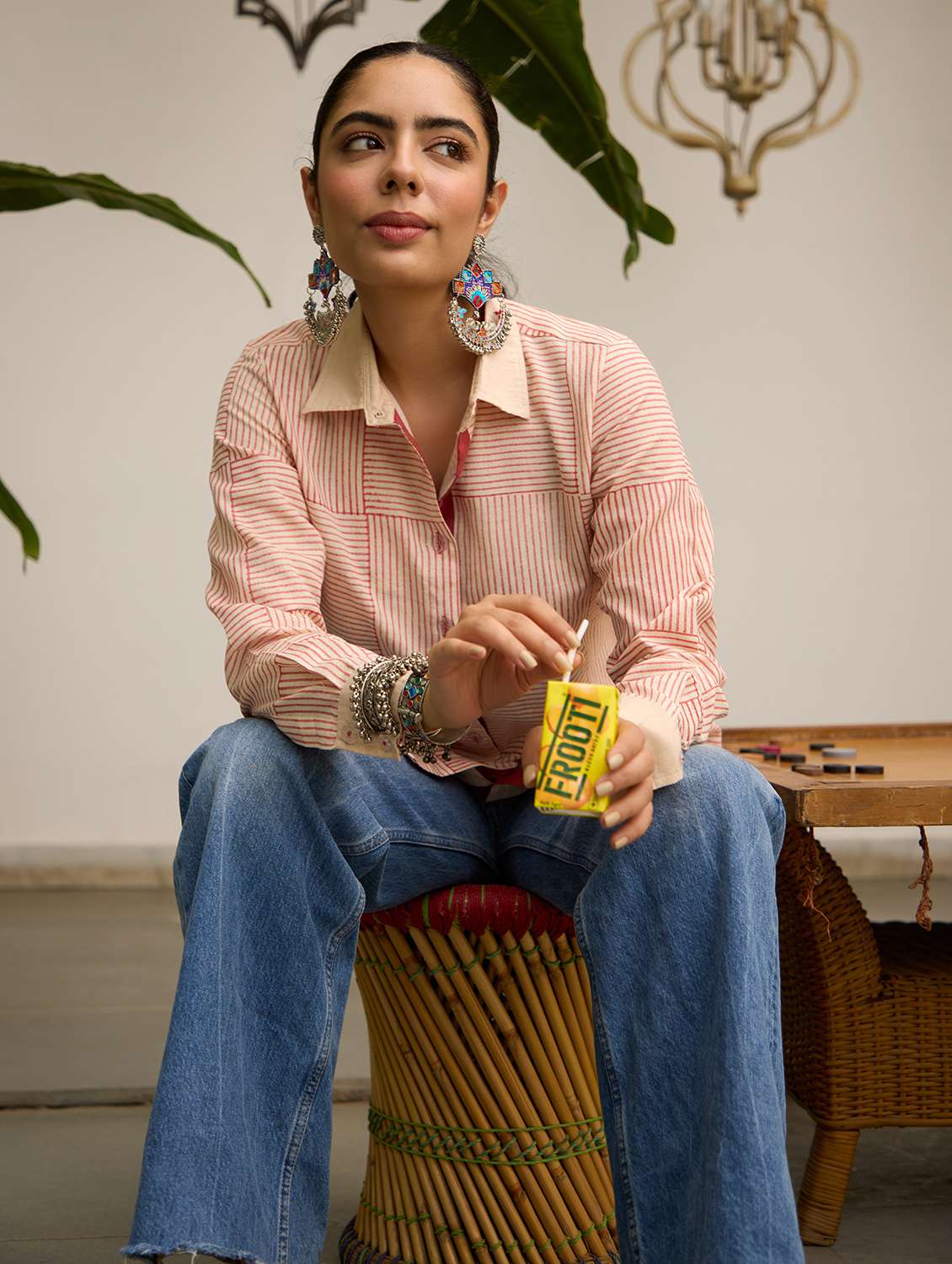 women striped long sleeve regular fit shirt - 22185110 -  Standard Image - 3