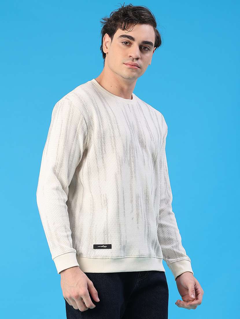 men printed long sleeve regular fit sweatshirt - 22185284 -  Standard Image - 3