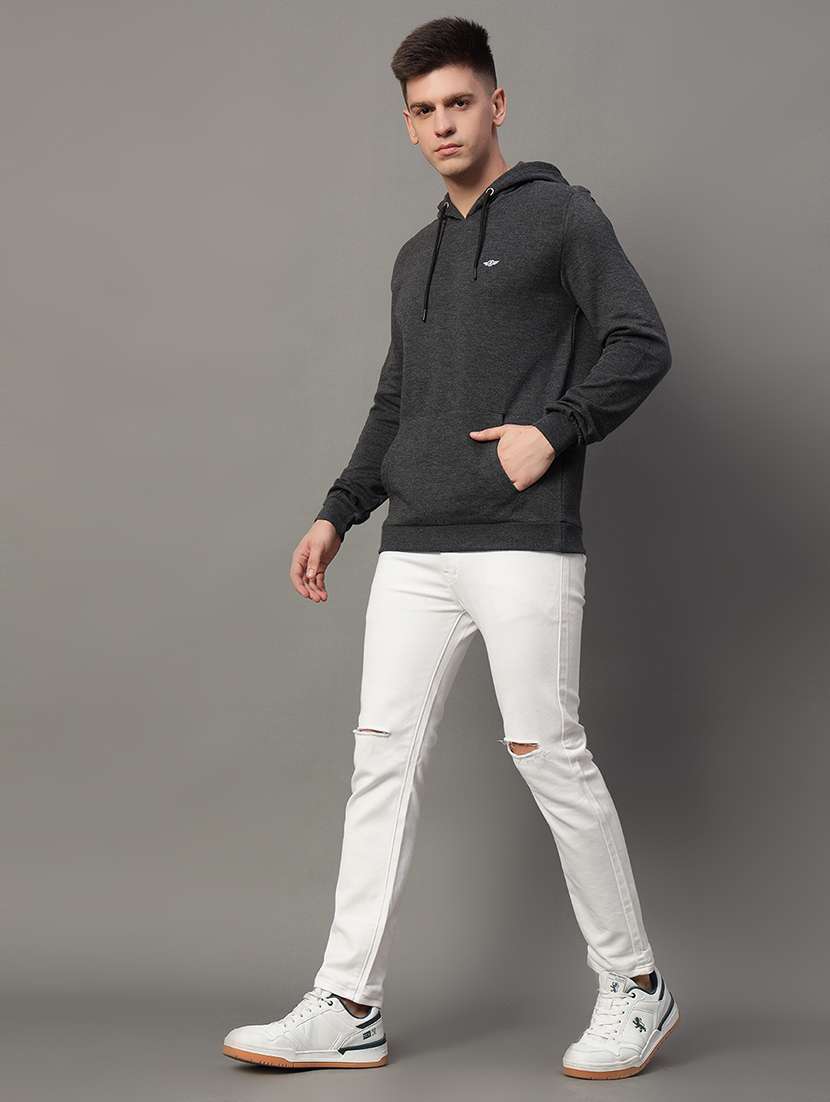men solid long sleeve regular fit sweatshirt - 22185837 -  Standard Image - 3