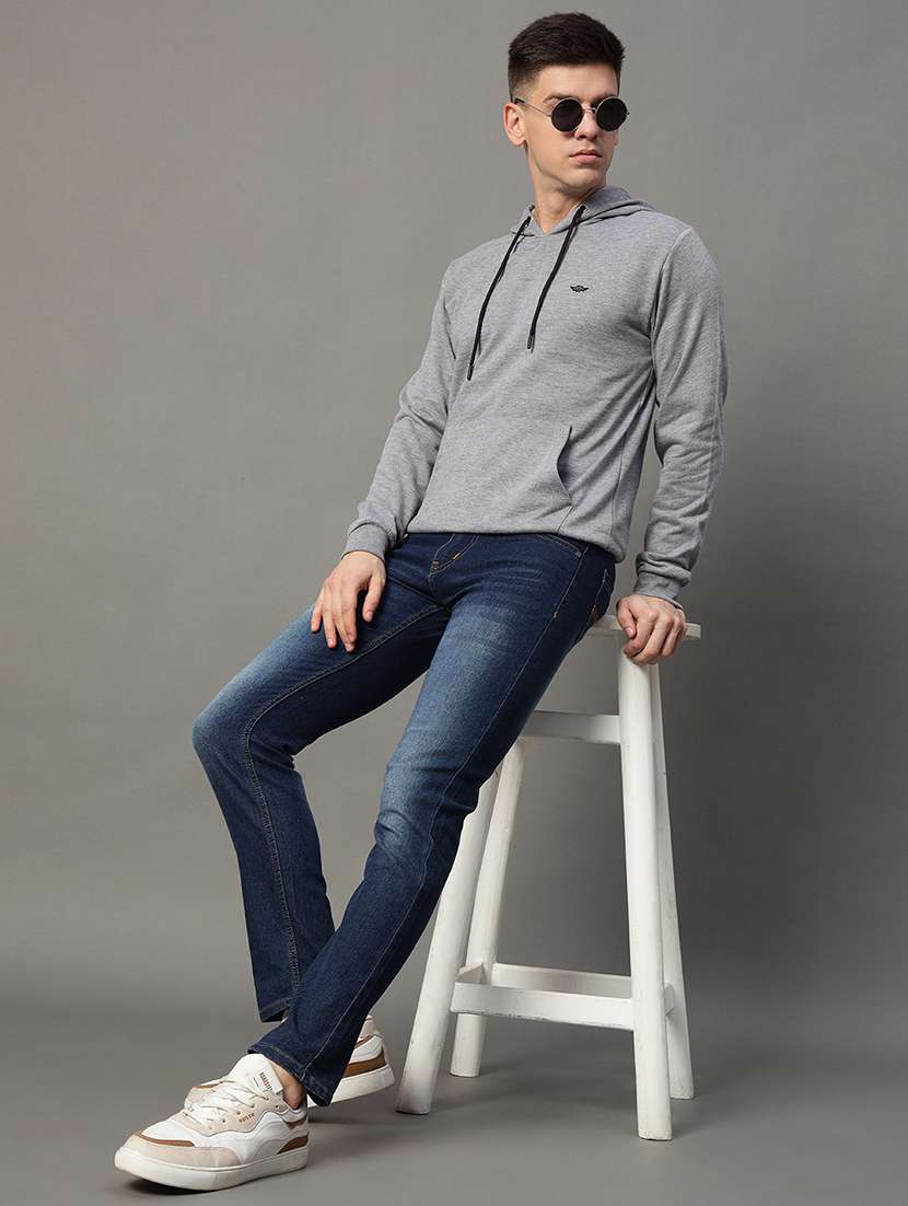 men solid long sleeve regular fit sweatshirt - 22185839 -  Standard Image - 3