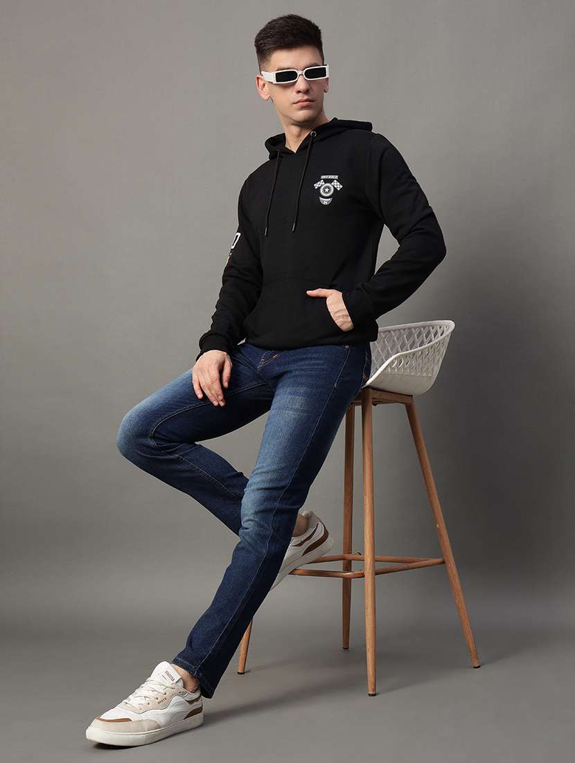 men placement print long sleeve regular fit sweatshirt - 22185844 -  Standard Image - 3