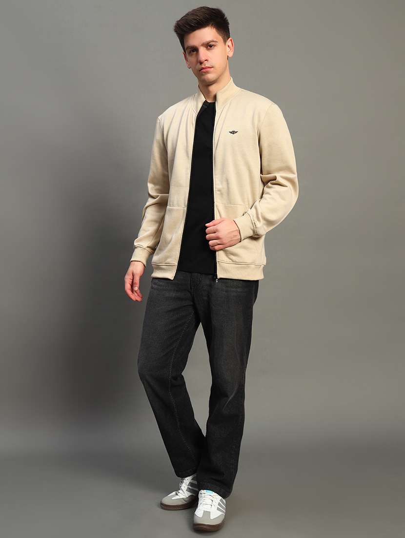 men solid long sleeve regular fit sweatshirt - 22185924 -  Standard Image - 3