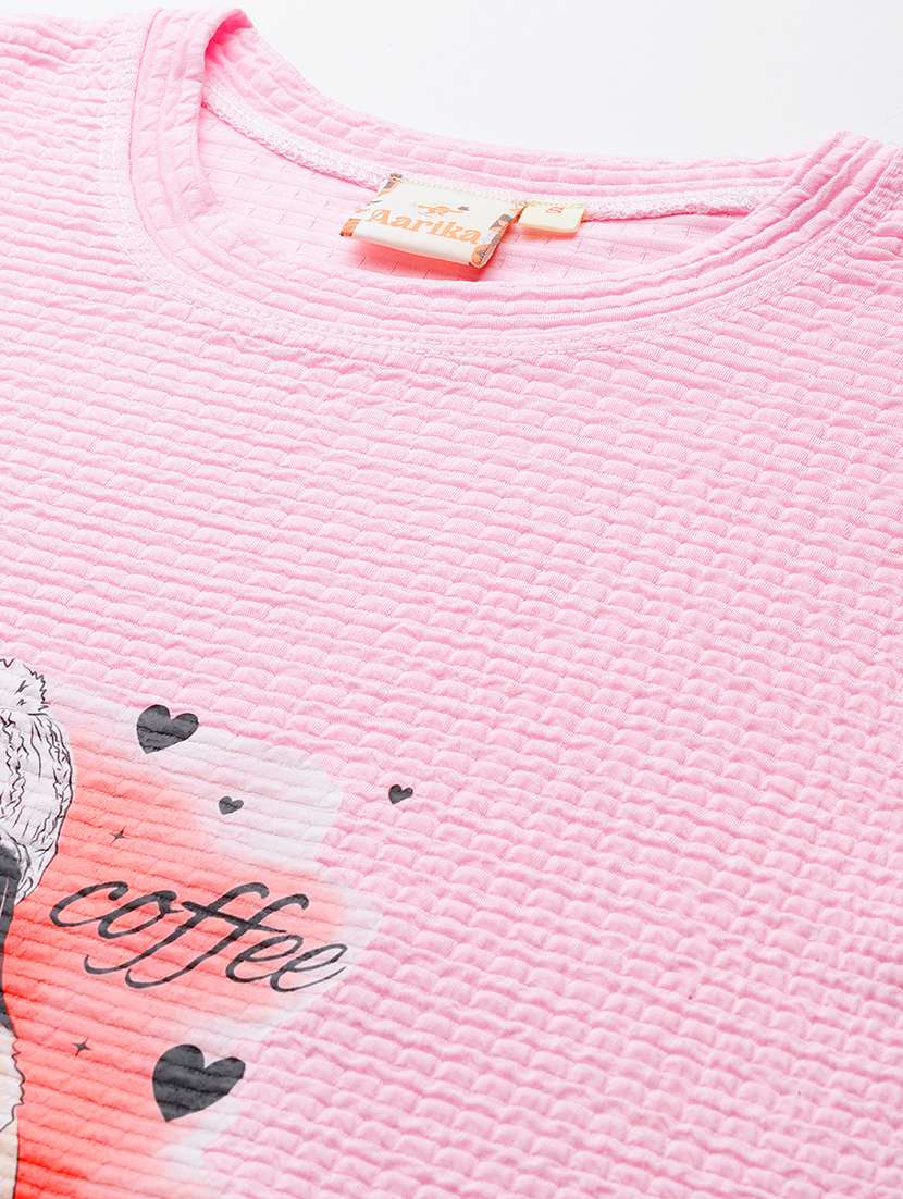 women printed top and shorts co-ord set - 22186130 -  Standard Image - 5