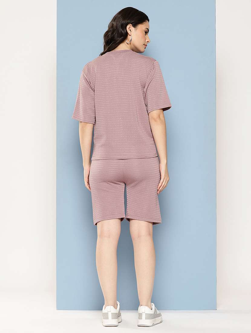 women printed top and shorts co-ord set - 22186131 -  Standard Image - 3