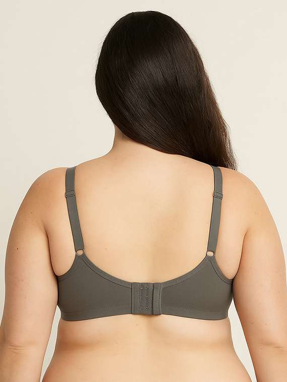 women solid non padded regular bra - 22186145 -  Standard Image - 3