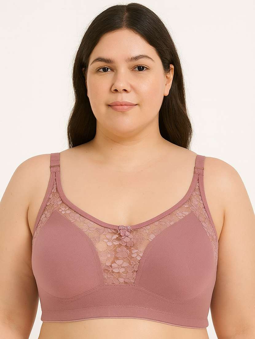 women solid non padded regular bra - 22186148 -  Standard Image - 3