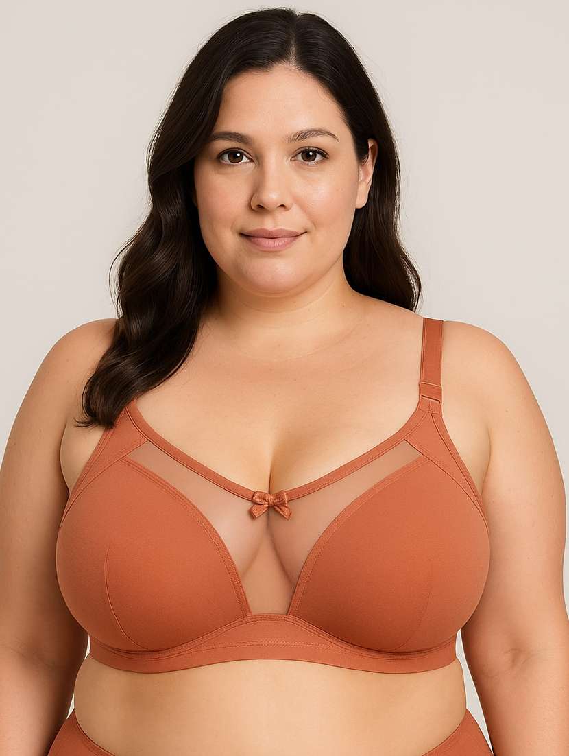 women solid non padded regular bra - 22186153 -  Standard Image - 3