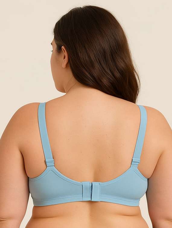 women solid non padded regular bra - 22186154 -  Standard Image - 3