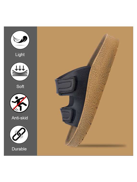 men solid toe seperator sandal - 22186252 -  Standard Image - 5