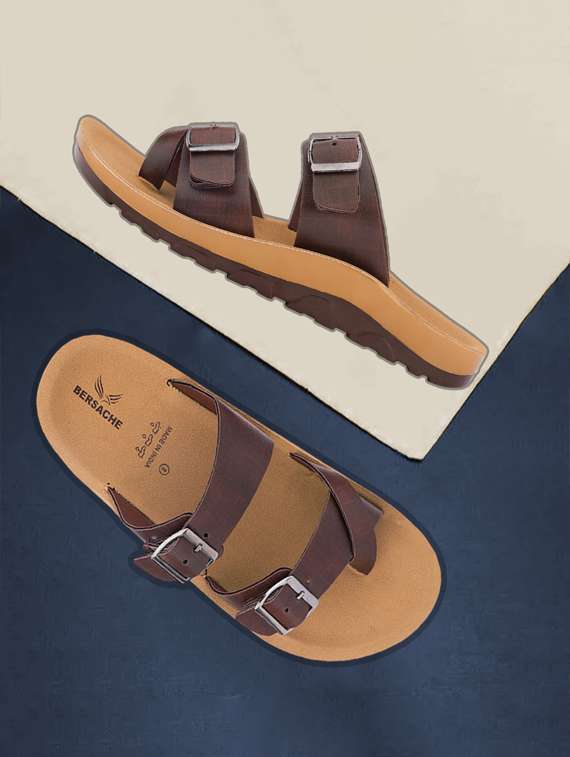 men solid toe seperator sandal