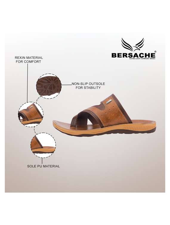 men color block toe seperator sandal - 22186304 -  Standard Image - 5