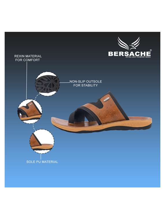 men color block toe seperator sandal - 22186305 -  Standard Image - 5