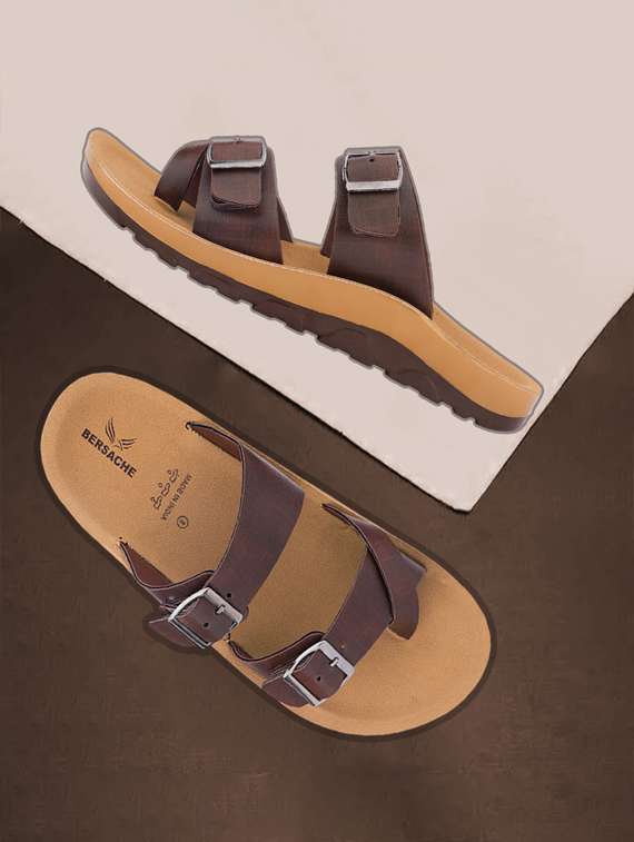 men solid toe seperator sandal