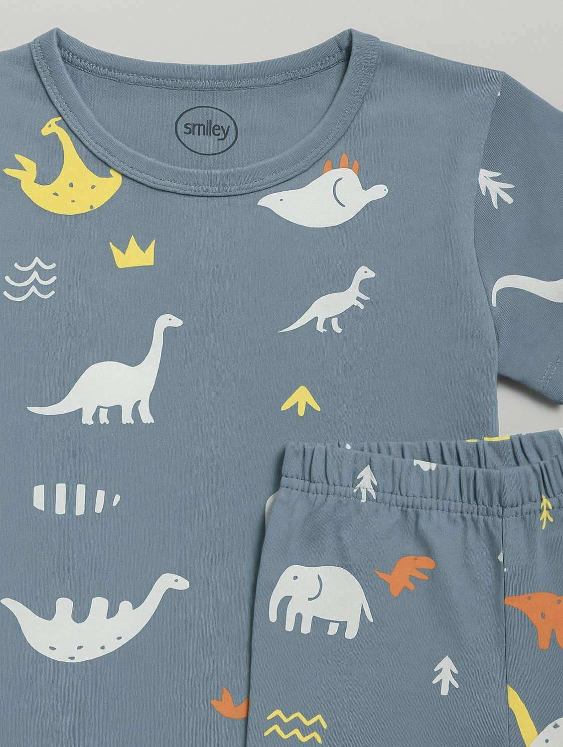 boys printed nightwear pyjama set - 22186337 -  Standard Image - 3