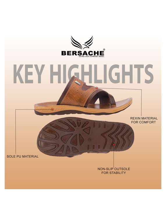 men color block toe seperator sandal - 22186448 -  Standard Image - 5