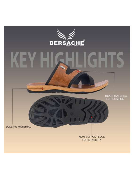 men color block toe seperator sandal - 22186449 -  Standard Image - 5