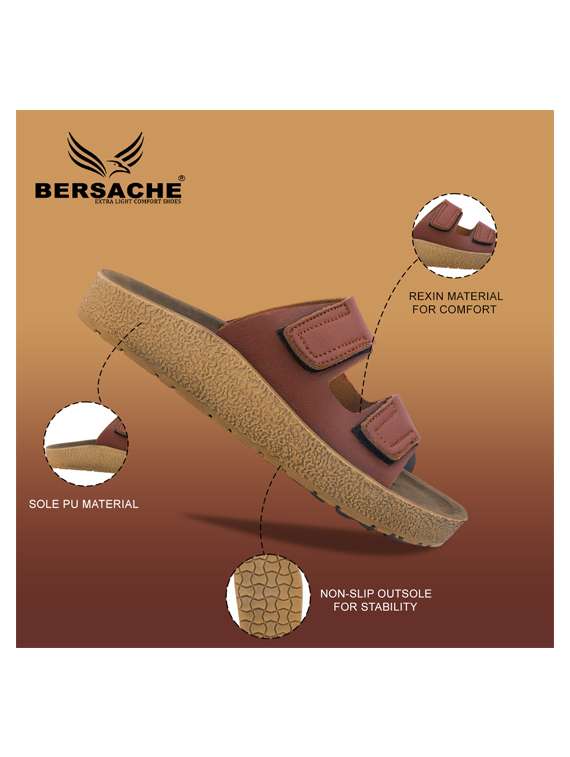 men solid toe seperator sandal - 22186454 -  Standard Image - 5