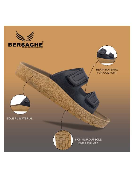 men solid toe seperator sandal - 22186455 -  Standard Image - 5