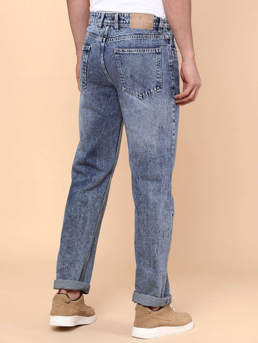 men blue cotton jean - 22186603 -  Standard Image - 3