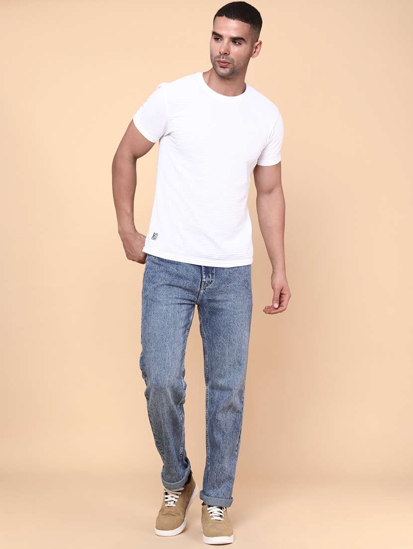 men blue cotton jean - 22186603 -  Standard Image - 5