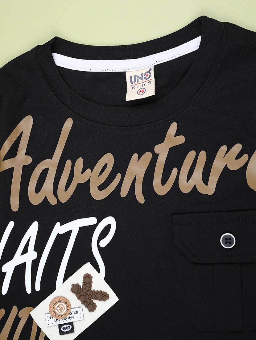 kids printed shorts co-ord set - 22186663 -  Standard Image - 3