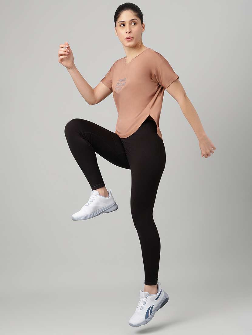 brown polyester regular tshirt - 22186886 -  Standard Image - 3