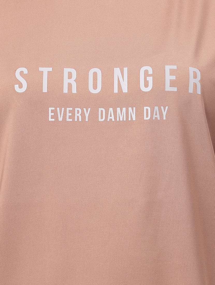 women printed round neck dri-fit t-shirt - 22186893 -  Standard Image - 5