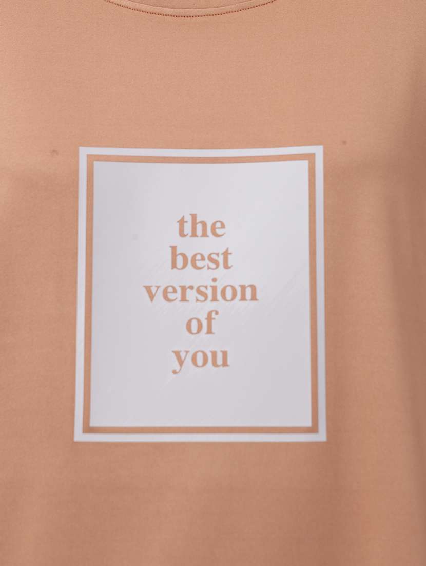 women printed round neck dri-fit t-shirt - 22186896 -  Standard Image - 5