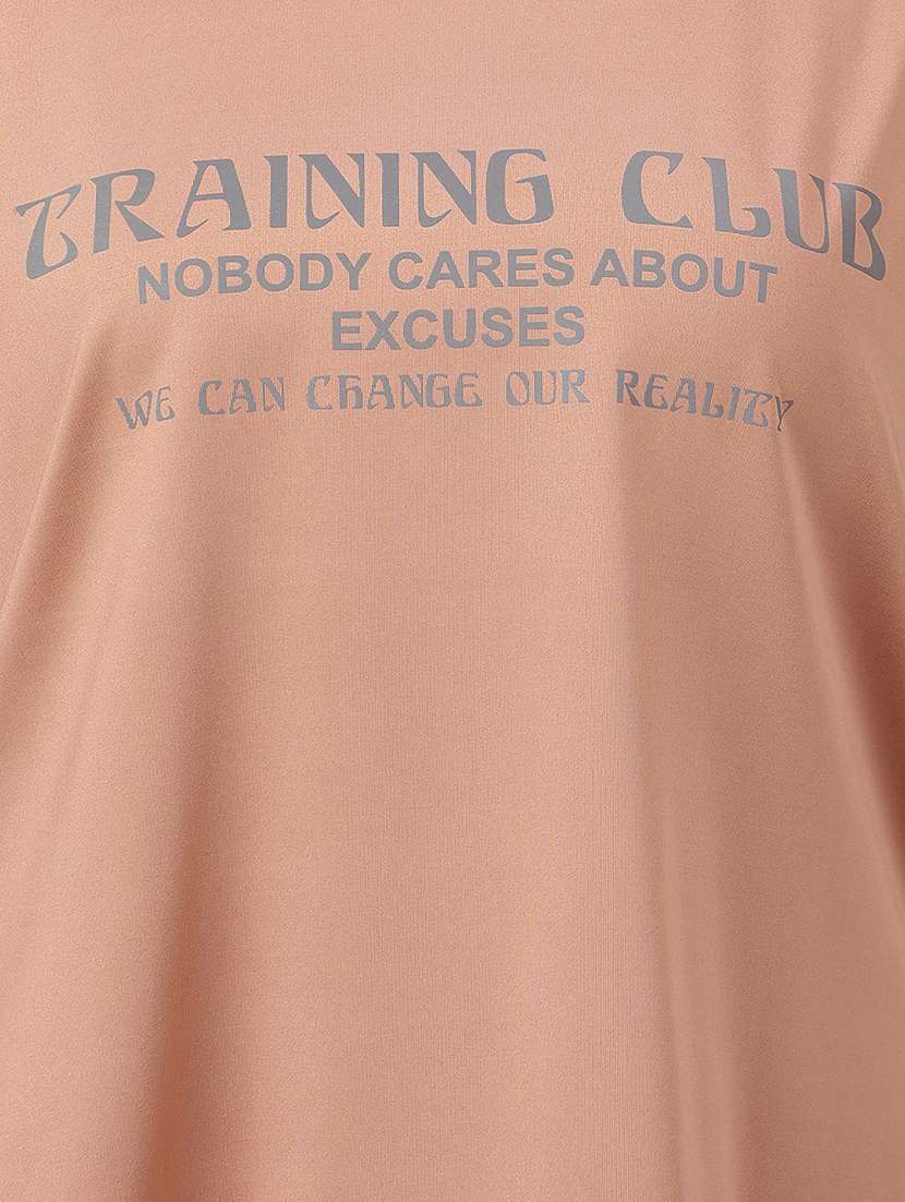 women printed round neck dri-fit t-shirt - 22186908 -  Standard Image - 5