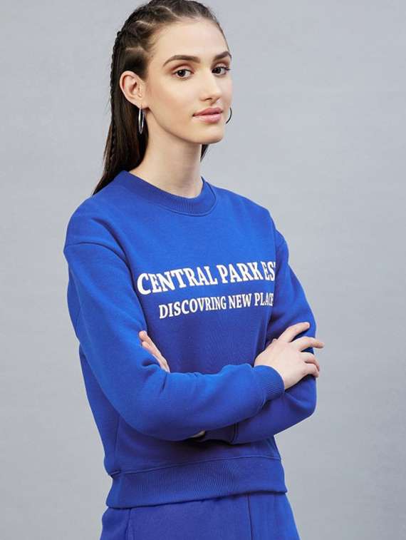 women printed long sleeve sweatshirt - 22186943 -  Standard Image - 3